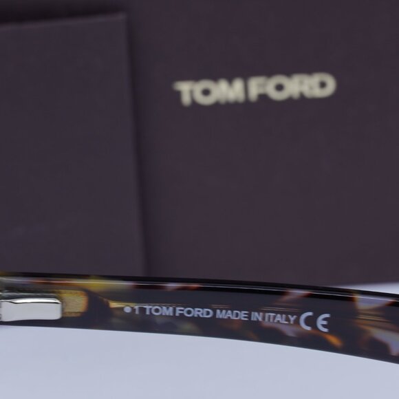 Tom Ford FT5807-B 020 Square Eyeglasses - Grey 50mm - Picture 4 of 7